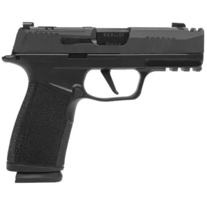 Sig Sauer P365 X-MACRO Comp 9mm 3.1" black pistol with compensator and XRAY3 sights