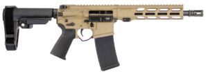 APF 5.56 PISTOL 2.0 10.5 FDE M-LOK side view