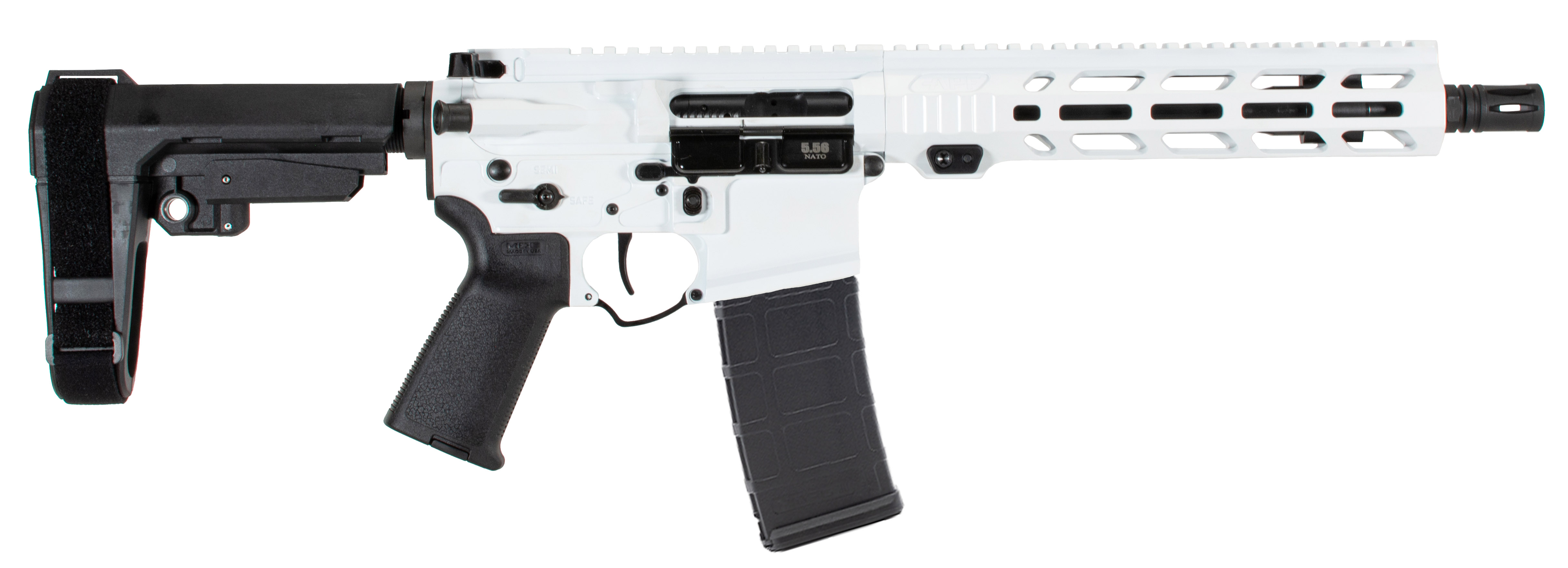 APF 5.56 Pistol 2.0 | 10.5in | Storm Trooper White