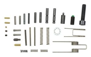 Aero Precision APRH101625 Field Repair Kit for AR15/M4E1 showing included small parts and packaging