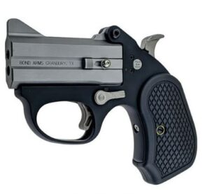 Bond Arms Stinger "Fireball" BASL-FB-9MM 3" 9mm 2 Rounds Black/Matte Stainless Extended B6 Resin Grip