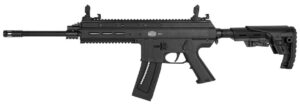 BLG Mauser M-15 Gen2 .22lr HV semi-auto rifle, 16.3-inch barrel, black