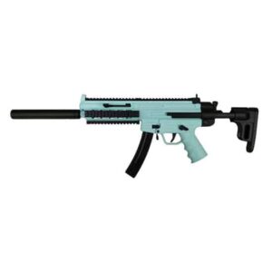 BLG GSG-16 .22LR mint green semi-auto rifle with 16.25-inch barrel