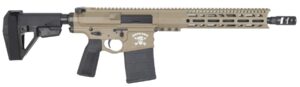 Brigade BM-10LR 308 12.5 FDE SBA5 M-LOK pistol side view