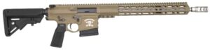 Brigade BM-10LR .308 16in FDE semi-auto rifle side view