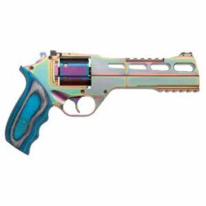 Chiappa Rhino 60SAR .357 MAG 6-inch Nebula PVD revolver with blue laminate grips