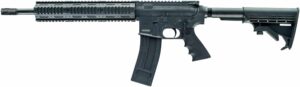 Chiappa MFour-22 Gen-II Pro .22 LR black rifle with adjustable 6-position stock