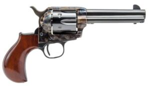Cimarron Uberti Thunderer .44 WCF 4.75 inch case-hardened frame standard blue finish side view