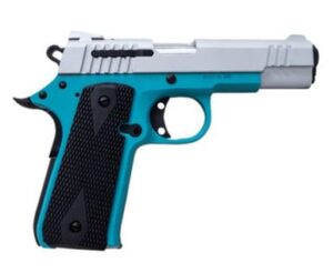 Citadel CIT380TEAL 1911-A1 .380 ACP 3.75 inch Aztec Teal Cerakote stainless pistol