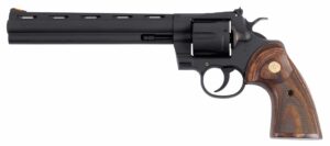 Colt Python .357 Magnum 8-inch matte blued revolver with walnut grips