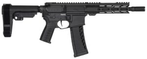 CMMG Banshee Mk4 .22 LR 9 barrel Armor Black AR pistol left side
