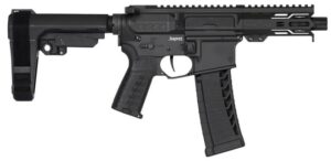 CMMG BANSHEE MK4 22LR 4.5 Armor Black AR pistol side view