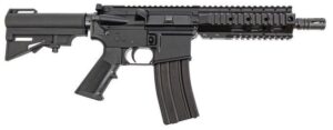 DPMS Kitty Kat 5.56 NATO 7.5in AR pistol with DPMS 6.5 quad rail and adjustable CAR brace