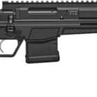 CZ 600 Plus Trail .223 Rem black chassis rifle with PDW stock and 10-round magazine