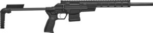 CZ 600 Plus Trail .223 Rem black chassis rifle with PDW stock and 10-round magazine