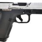 Ruger RXM 9mm 4in pistol with white camo slide and grey polymer frame