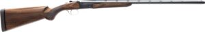 Akkar High Noon 28 Gauge shotgun with blue walnut stock and blued finish