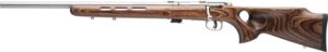Savage Mark II BTVLSS 25795 left-hand 21-inch stainless heavy barrel with thumbhole laminate stock