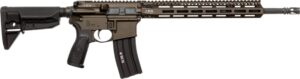 BCM RECCE-16 MCMR 5.56 NATO rifle 16 inch M-LOK bronze handguard black stock