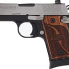 SIG SAUER P938 two-tone 9mm 3 inch stainless slide black alloy frame with walnut grips