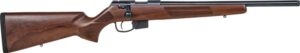 Anschutz 1761 D HB .17 HMR 18-inch blued barrel walnut stock bolt-action rifle