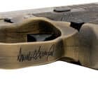 Black Rain Ordnance Frontline 9mm 4 inch gold pistol with fiber optic sights