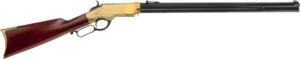 Cimarron 1860 Henry .45 Long Colt 24in barrel brass frame blued walnut stock