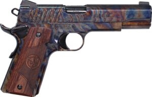 Iver Johnson Eagle CC Gen2 1911 .45 ACP case colored finish with Dymondwood grips