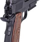 Iver Johnson Eagle Gen2 1911 .45 ACP 5-inch black QPQ with Dymondwood engraved grips