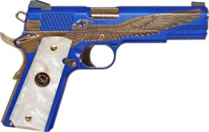 Iver Johnson Majestic Eagle G2 .45 ACP 5in engraved PVD pistol