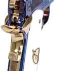 Iver Johnson Eagle Ultramarine 1911 45 ACP pistol with 5.00 in barrel and PVD finish