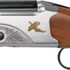Iver Johnson 600 O/U 20GA shotgun with matte blonde wood stock and 28-inch VR barrel