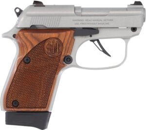 Beretta 30X Tomcat J30X32R8IN .32 ACP 2.9in inox pistol with wood grips