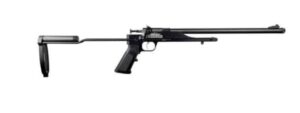 Davey Crickett Overlander .22 WMR rifle with carbon fiber threaded barrel