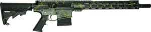 Great Lakes GLFA AR10 .308 16-inch rifle bundle in lichen black camouflage