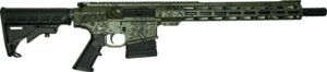 Great Lakes GLFA AR10 .308 16-inch barrel lichen green camo bundle with knives