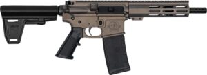 Great Lakes GL15223PB .223 Wylde 7.5in braced pistol in tungsten Cerakote