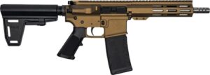 Great Lakes GL15223SSPB braced AR pistol 7.5 inch barrel bronze Cerakote