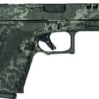 Great Lakes GLFA 19 Striker 9mm 4in barrel camouflage pistol with two magazines and knives