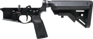 Faxon Sentry AR-15 forged lower receiver complete in black Cerakote