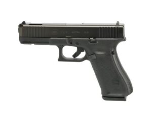Glock 17C Gen 5V 9mm compensated pistol black left view