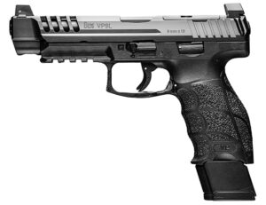 Heckler & Koch VP9L OR 9mm 5in optics ready pistol, black, two 20-round magazines