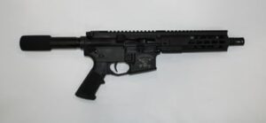 Brigade Mfg. 5.56 7.5 inch forged semi-auto rifle in Armor Black, 30+1