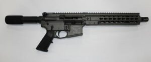 Brigade Forged AR-15 5.56 10.5in barrel tungsten gray with SBA3 brace