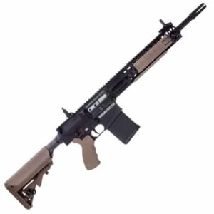 LMT L129A1 LM308SS 7.62x51 16-inch rifle Flat Dark Earth Black