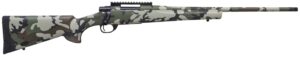 LSI HOWA M1500 .243 Winchester woodland camo HTI synthetic stock full rail rifle