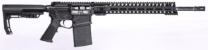 POF Rogue DI .308 Win rifle with 18.5-inch carbon-wrapped barrel and black polymer stock