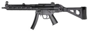 PTR 9LTBR 9mm pistol with SB Tactical brace, M-LOK handguard, black finish