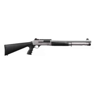 Panzer Arms M4 Marine 12ga nickel finish semi-auto shotgun 18.5-inch barrel