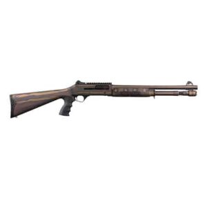 Panzer Arms M4 Tac 12GA 5RD semi-auto shotgun with black and bronze US flag Cerakote finish